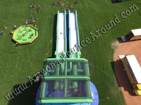 Inflatable Meltdown game rental Denver CO