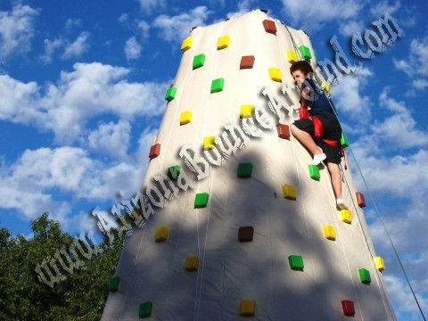 26' Tall Inflatable Rock climbing wall Rental in Denver Colorado